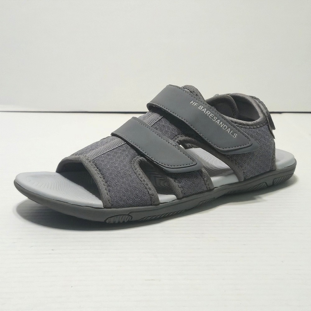 Hike Footwear HF Baresandals Grey Minimalist Barefoot Sandals Mens 8 Womens 10